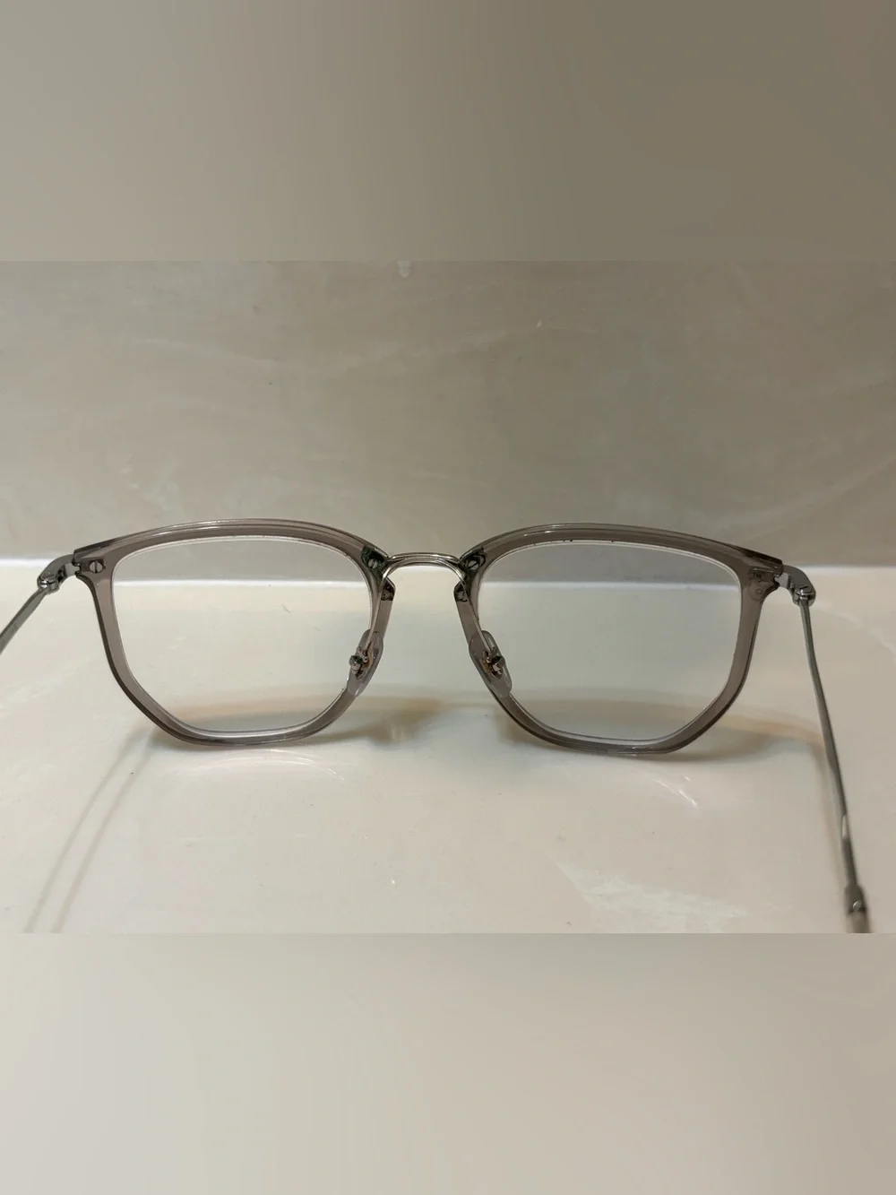 Ray-Ban RB4451V 8125 Transparent Gray Eyeglasses Frames Authentic